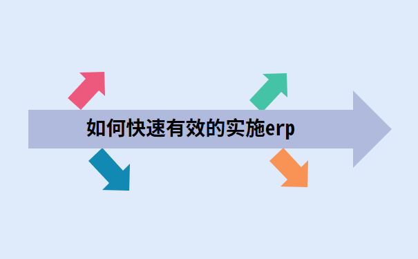 如何快速有效的实施erp