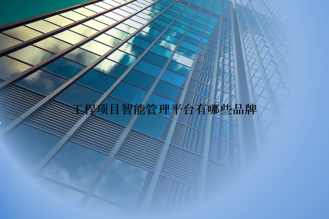 工程项目智能管理平台有哪些品牌