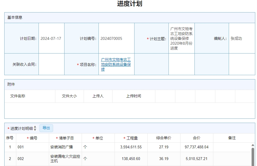 项目进展管理系统功能是什么