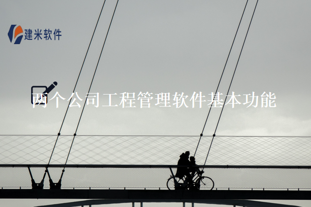 两个公司工程管理软件基本功能