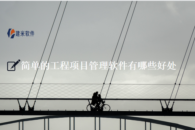 简单的工程项目管理软件有哪些好处