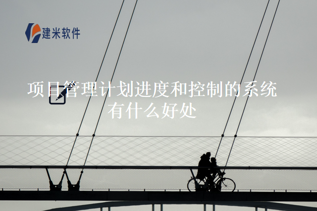 项目管理计划进度和控制的系统有什么好处
