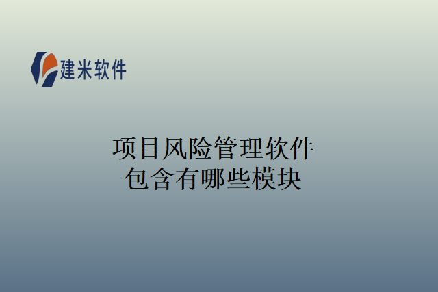 　　项目风险管理软件