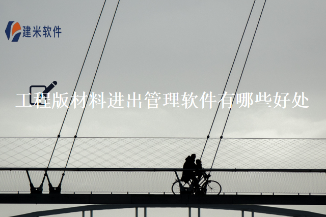 工程版材料进出管理软件有哪些好处