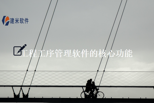 工程工序管理软件的核心功能