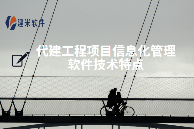 代建工程项目信息化管理软件技术特点