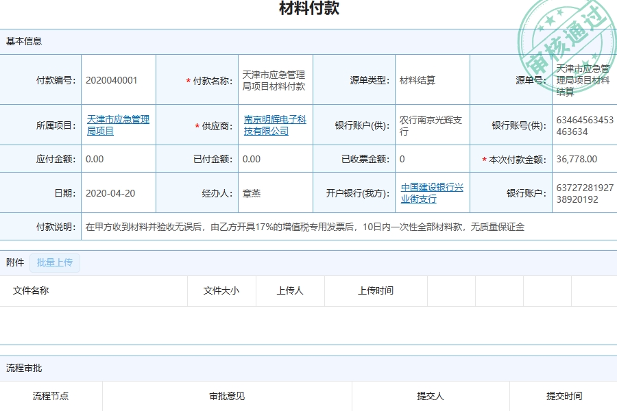 工程类财务管理软件具体功能
