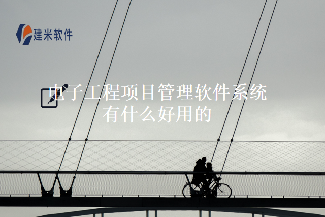 电子工程项目管理软件系统有什么好用的