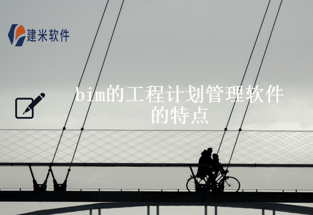 bim的工程计划管理软件的特点