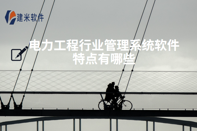 电力工程行业管理系统软件特点有哪些