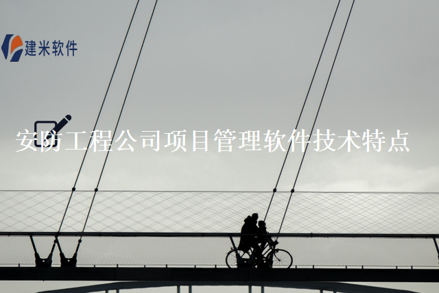 安防工程公司项目管理软件技术特点