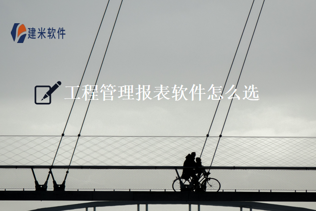 工程管理报表软件怎么选