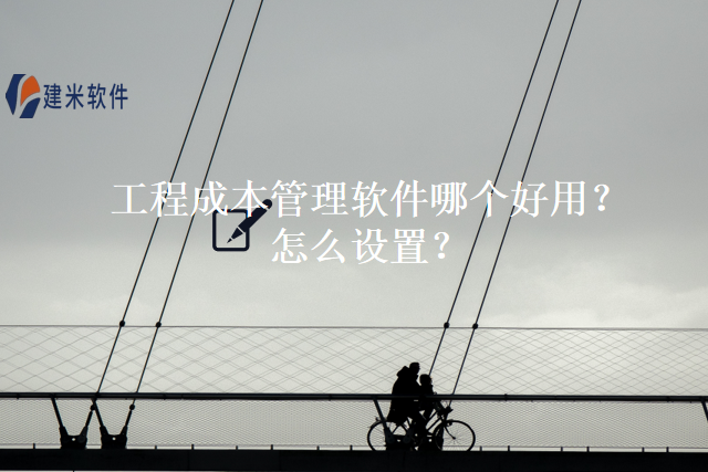 工程成本管理软件哪个好用怎么设置