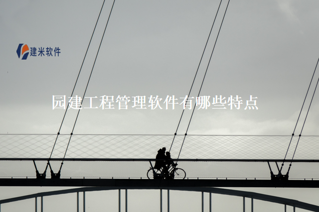 园建工程管理软件有哪些特点