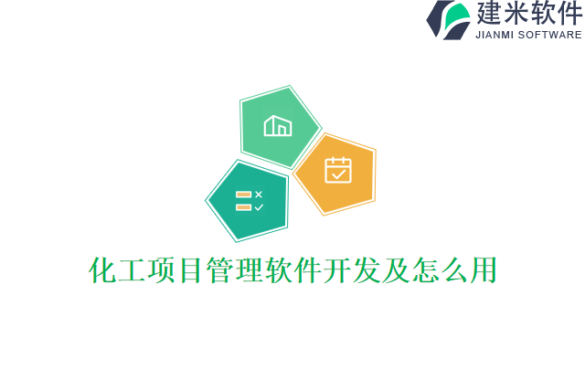 化工项目管理软件开发及怎么用