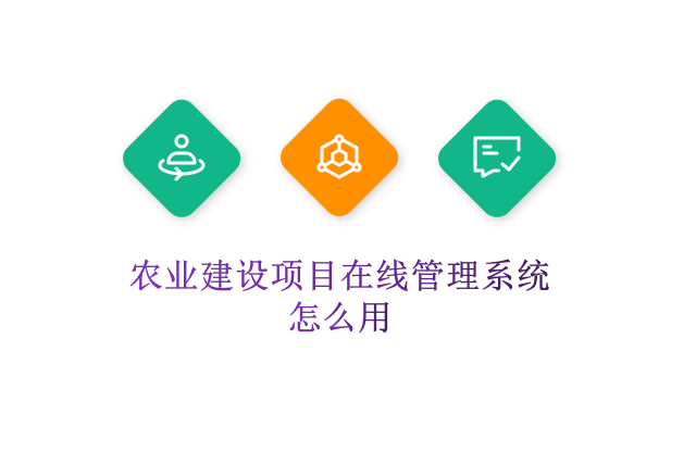 农业建设项目在线管理系统怎么用