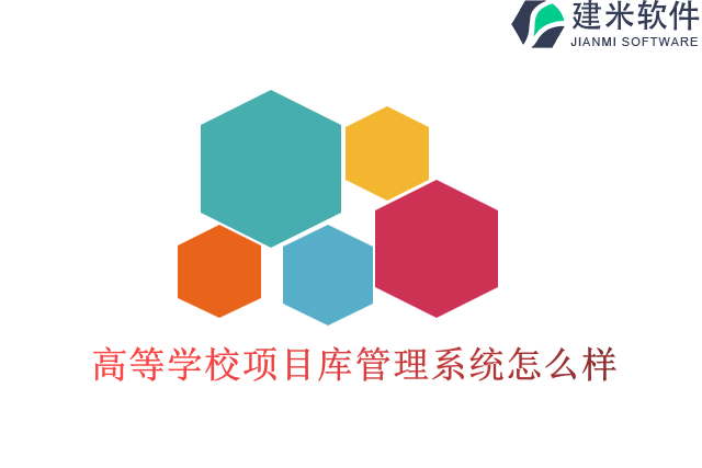 高等学校项目库管理系统怎么样