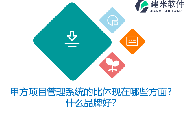 甲方项目管理系统的比体现在哪些方面？什么品牌好？