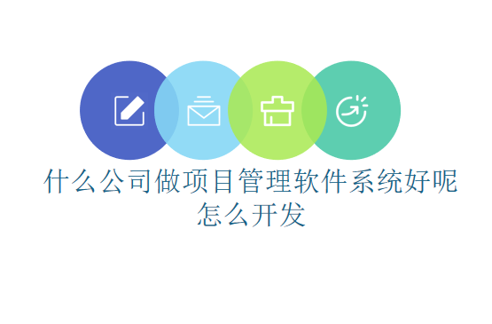 有什么公司做项目管理软件系统好呢?怎么开发?
