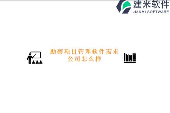 勘察项目管理软件需求公司怎么样