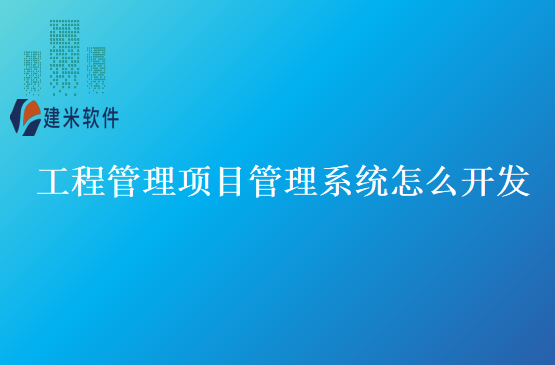 工程管理项目管理系统怎么开发