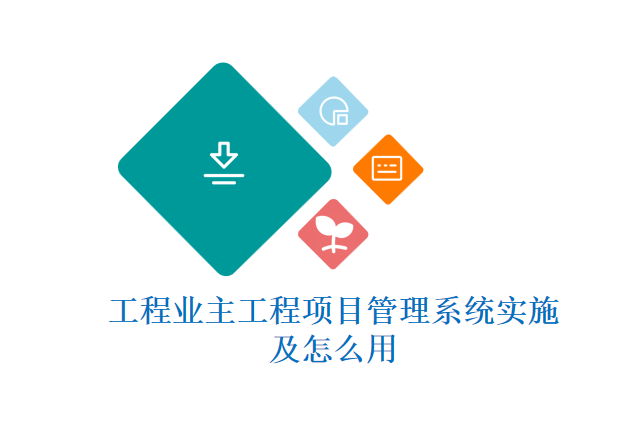 工程业主工程项目管理系统实施及怎么用