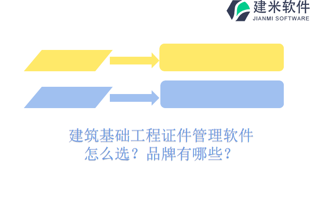 建筑基础工程证件管理软件怎么选？品牌有哪些？