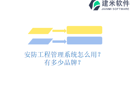 安防工程管理系统怎么用?有多少品牌?