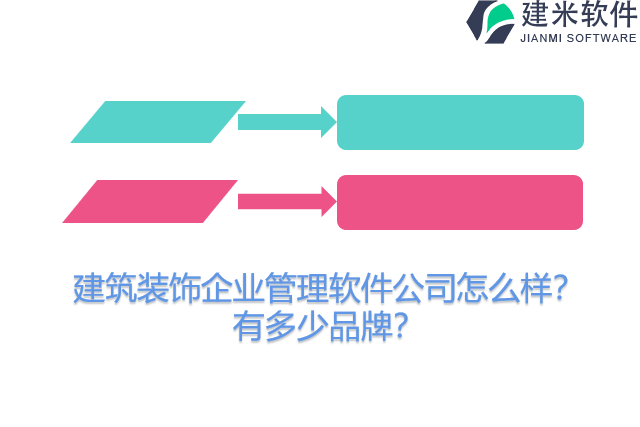 建筑装饰企业管理软件公司怎么样？有多少品牌？