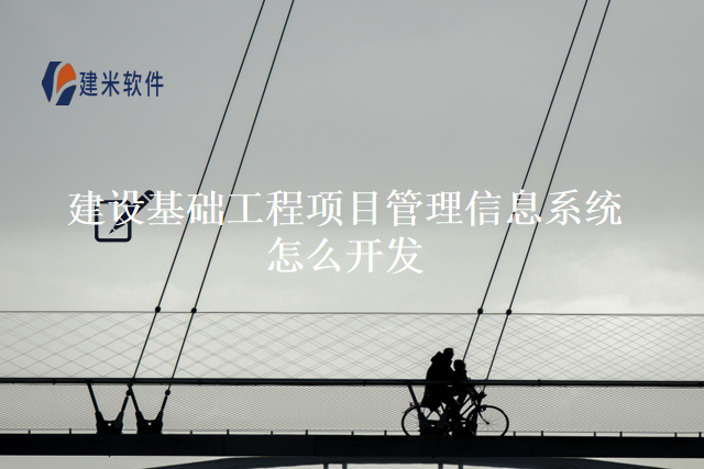 建设基础工程项目管理信息系统怎么开发
