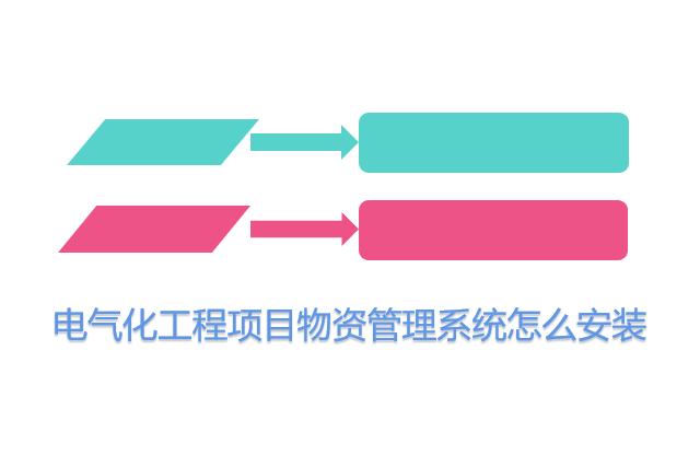 电气化工程项目物资管理系统怎么安装
