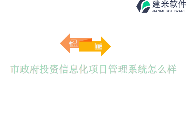 市政府投资信息化项目管理系统怎么样