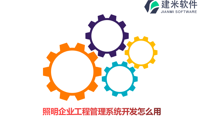 照明企业工程管理系统开发怎么用