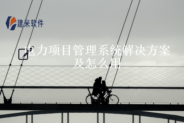 电力项目管理系统解决方案及怎么用