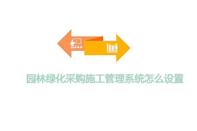 园林绿化采购施工管理系统怎么设置