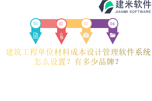 建筑工程单位材料成本设计管理软件系统怎么设置？有多少品牌？