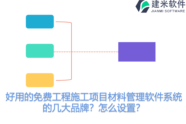 好用的免费工程施工项目材料管理软件系统的几大品牌？怎么设置？