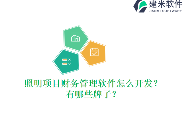 照明项目财务管理软件怎么开发?有哪些牌子?