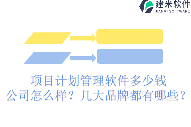 项目计划管理软件多少钱公司怎么样?几大品牌都有哪些?