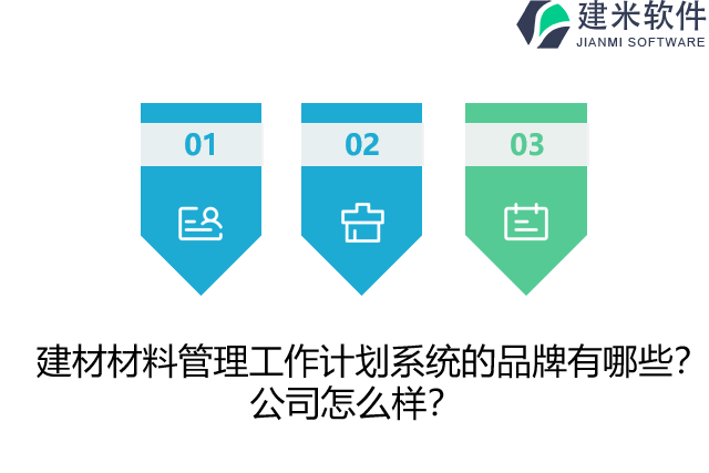 材料管理工作计划系统的品牌有哪些？公司怎么样？