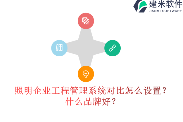 照明企业照明工程管理系统对比怎么设置?什么品牌好?