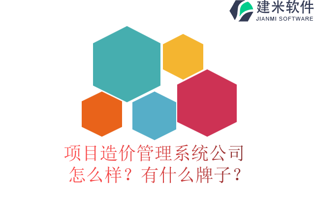 项目造价管理系统公司怎么样?有什么牌子?