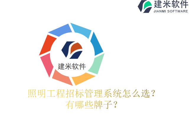 照明工程招标管理系统怎么选?有哪些牌子?