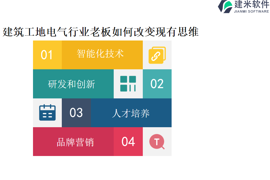 建筑工地电气行业老板如何改变现有思维