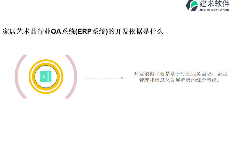 家居艺术品行业OA系统(ERP系统)的开发依据是什么