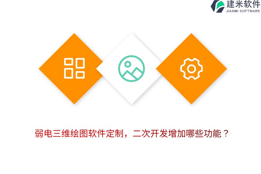 弱电三维绘图软件定制，二次开发增加哪些功能？ 