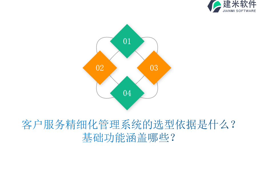 客户服务精细化管理系统的选型依据是什么？基础功能涵盖哪些？