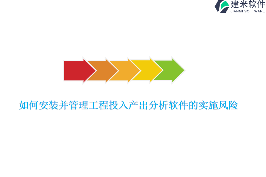如何安装并管理工程投入产出分析软件的实施风险？