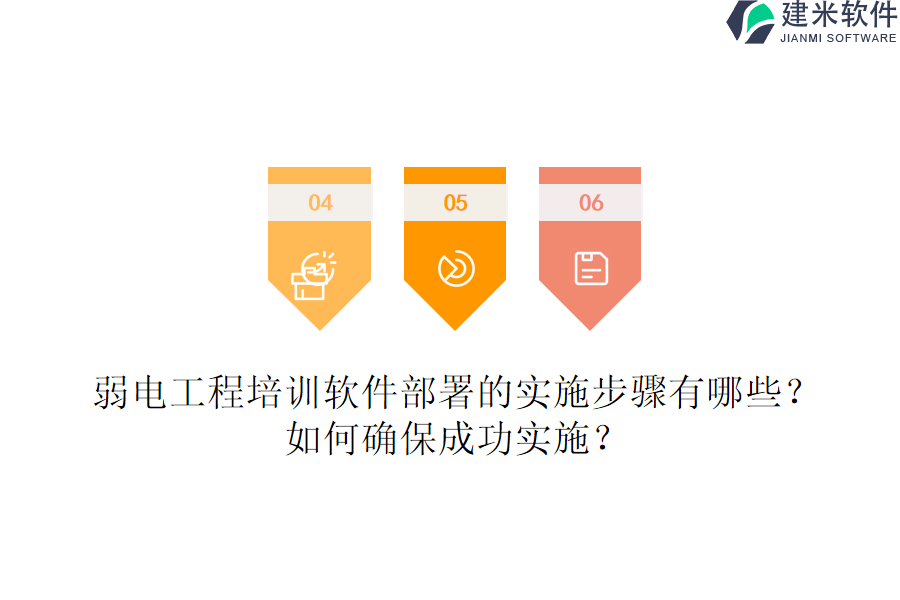 弱电工程培训软件部署的实施步骤有哪些?如何确保成功实施?
