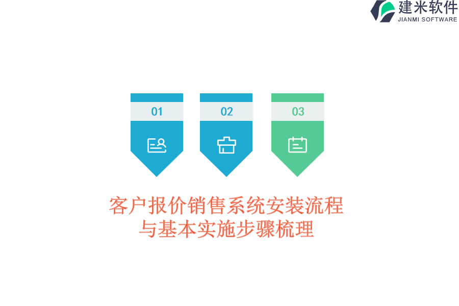 客户报价销售系统安装流程与基本实施步骤梳理